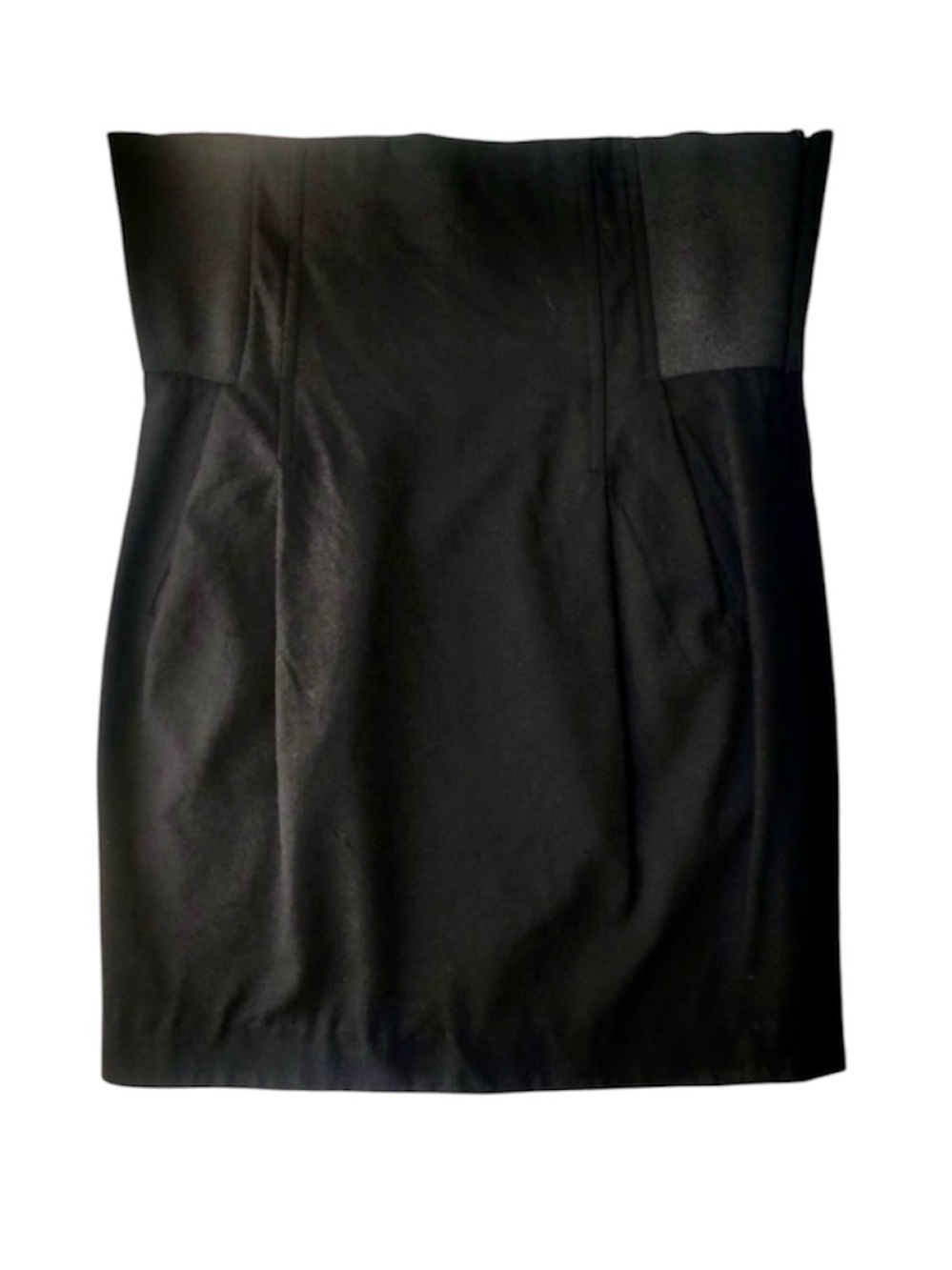 Elizabeth & James Wool Black High Waisted Pencil Skirt Size 6